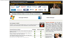Desktop Screenshot of crackingemailpassword.com